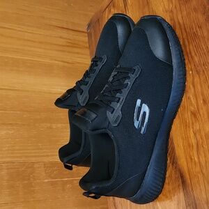 Sketchers Women's Black Slip On Sneakers